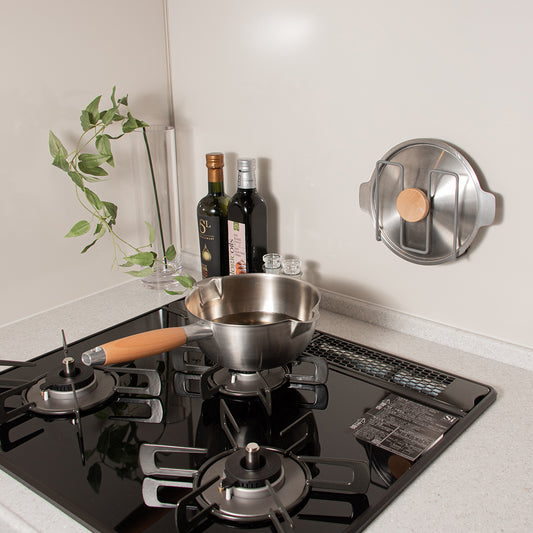 ソルブ 鍋フタホルダー グレー