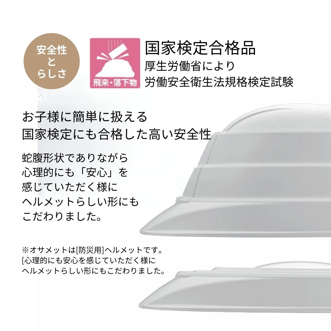 収縮式ヘルメット オサメット – お片付けコンシェルジュSELECT